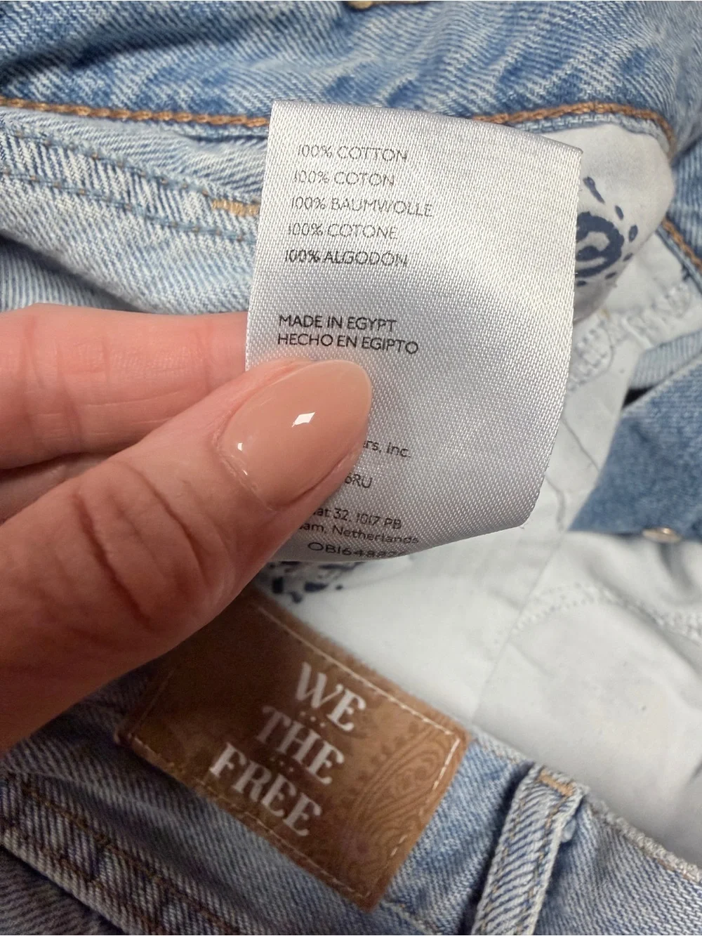 WE THE FREE BUG SUR COAST BOYFRIEND LONG DENIM JEAN SHORTS